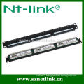 24 ports cat5e cat6 rj45 rack mount patch panel